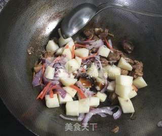 喷香羊肉焖饭的做法步骤：5