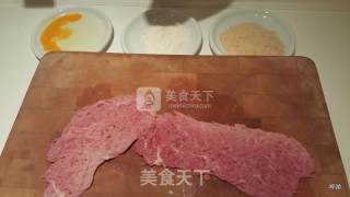 炸猪排的做法步骤：1