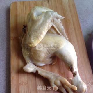 葱油鸡的做法步骤：4