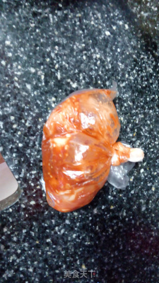 果香芥辣烤翅的做法步骤：4