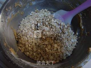黑芝麻燕麦高纤饼干的做法步骤：5