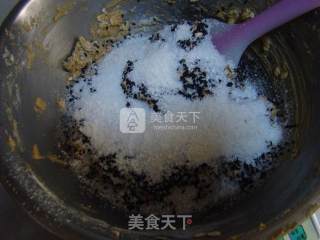 黑芝麻燕麦高纤饼干的做法步骤：6