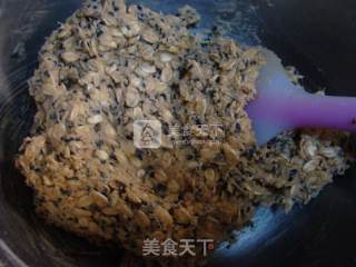 黑芝麻燕麦高纤饼干的做法步骤：7