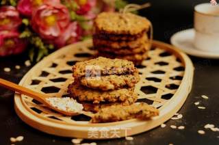 黑芝麻燕麦高纤饼干的做法步骤：11