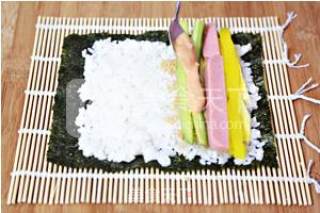 寿司：一次就成功的我的首道日本食物的做法步骤：8