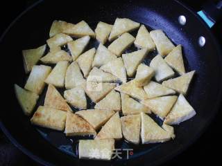 腊肉烩豆腐的做法步骤：3