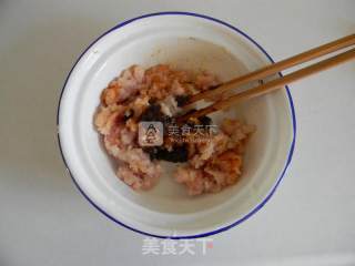 清蒸豆腐狮子头的做法步骤：2