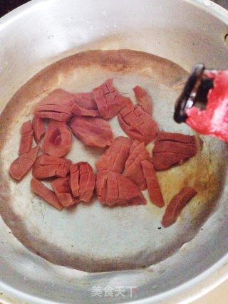 土豆炒腰花的做法步骤：3
