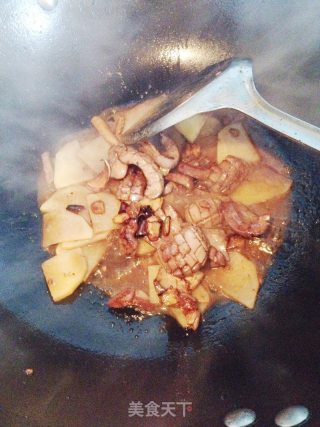 土豆炒腰花的做法步骤：10