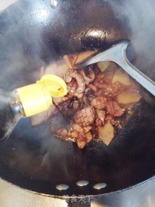 土豆炒腰花的做法步骤：12