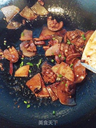 土豆炒腰花的做法步骤：14