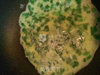 韭菜薄饼的做法步骤：5