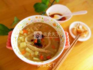 土豆莜面面鱼的做法步骤：12