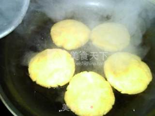 黄豆面玉米饼的做法步骤：11