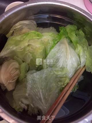 台式蚝油生菜的做法步骤：3