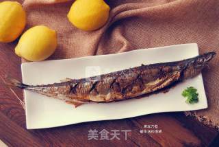 烤秋刀鱼的做法步骤：7