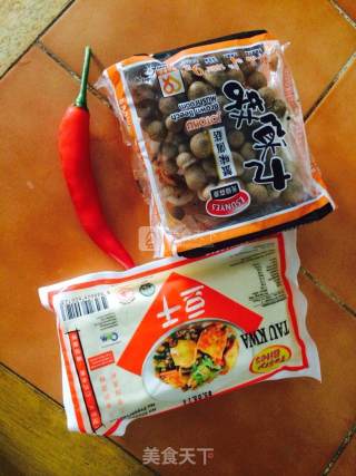 ????无盐版蘑菇烩豆腐的做法步骤：1