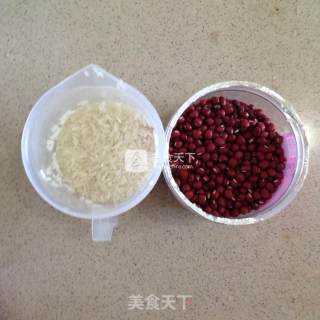 红豆糯米饭的做法步骤：1
