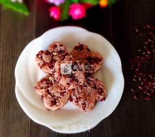 红豆糯米饭的做法步骤：7