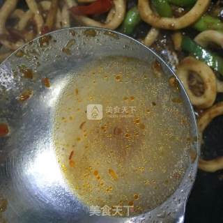 【沙茶美食】沙茶鱿鱼圈的做法步骤：14