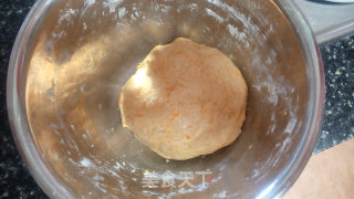 桂花蜜豆南瓜圆子的做法步骤：5