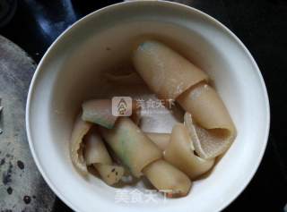 彩色肉皮冻的做法步骤：1