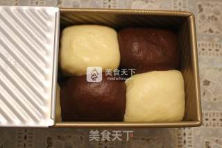 奶香可可格子吐司的做法步骤：11