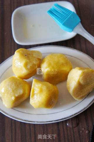 炸粘豆包的做法步骤：3