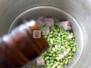 青黄豆五花肉汤的做法步骤：6