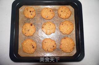 红糖燕麦饼干的做法步骤：8