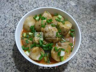 牛肉酱炒香芋的做法步骤：9