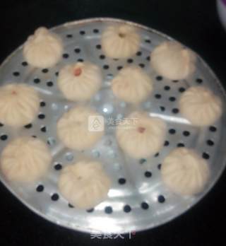 香葱鲜肉包的做法步骤：10