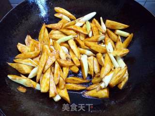 油焖茭白的做法步骤：5
