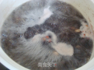 黑米养生粥的做法步骤：4