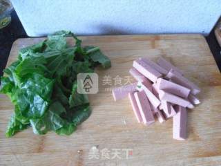 干豆腐烧牛肉肠的做法步骤：3