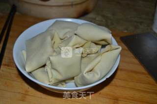 豆皮卷肉的做法步骤：4