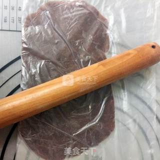 麦穗豆沙面包的做法步骤：9