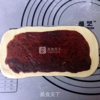 麦穗豆沙面包的做法步骤：10