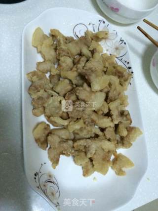熘肉段的做法步骤：4