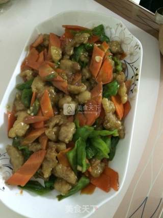 熘肉段的做法步骤：5