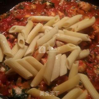 意粉鸡块  Chicken Pasta的做法步骤：20