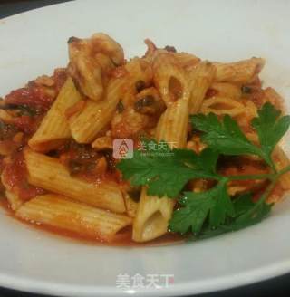 意粉鸡块  Chicken Pasta的做法步骤：21