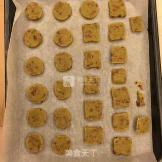 抹茶红枣饼干的做法步骤：7