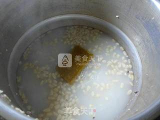 松子仁大米粥的做法步骤：7