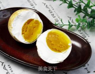 腌缠丝鸭蛋的做法步骤：12