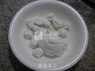 油菜蕻鸡蛋煮汤圆的做法步骤：4