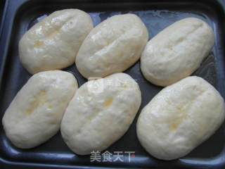 培根沙拉面包的做法步骤：5