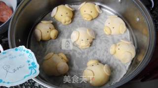 招财金猪小馒头的做法步骤：10