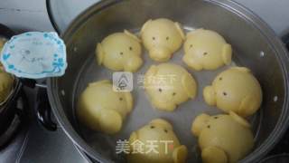 招财金猪小馒头的做法步骤：11