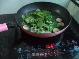 菠菜火腿汤的做法步骤：6